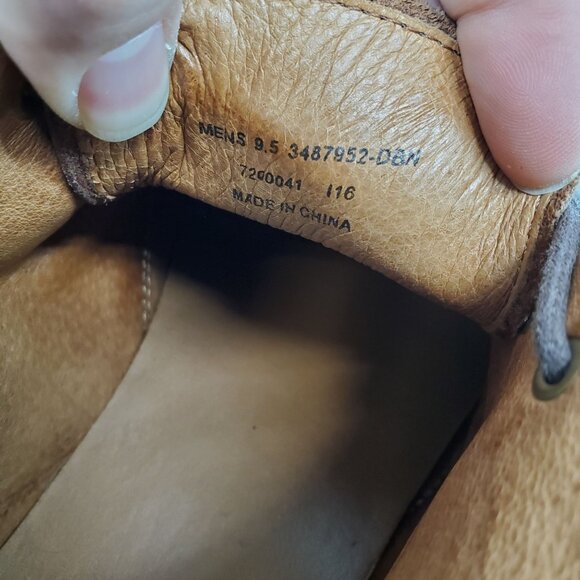 Frye Shoes Mens Size 9.5 Brown Leather Arden Chukka Boots *Read* main image 6